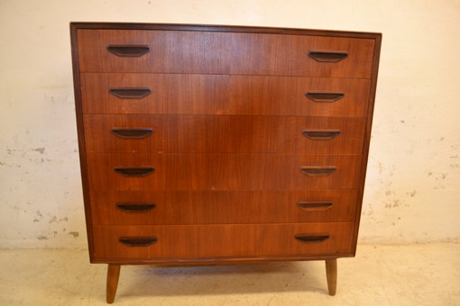 Danish Westergaard Teak Chest of Drawers